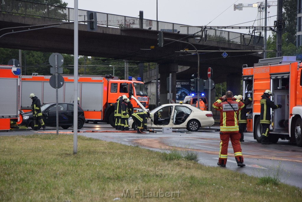 VU 3 Pkw Koeln Deutz Am Messekreisel P061.JPG - Miklos Laubert